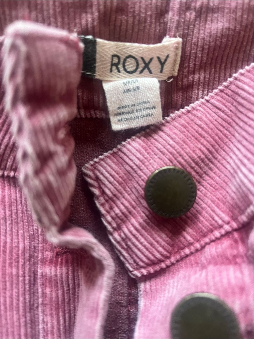 Roxy Rose Corduroy skirt